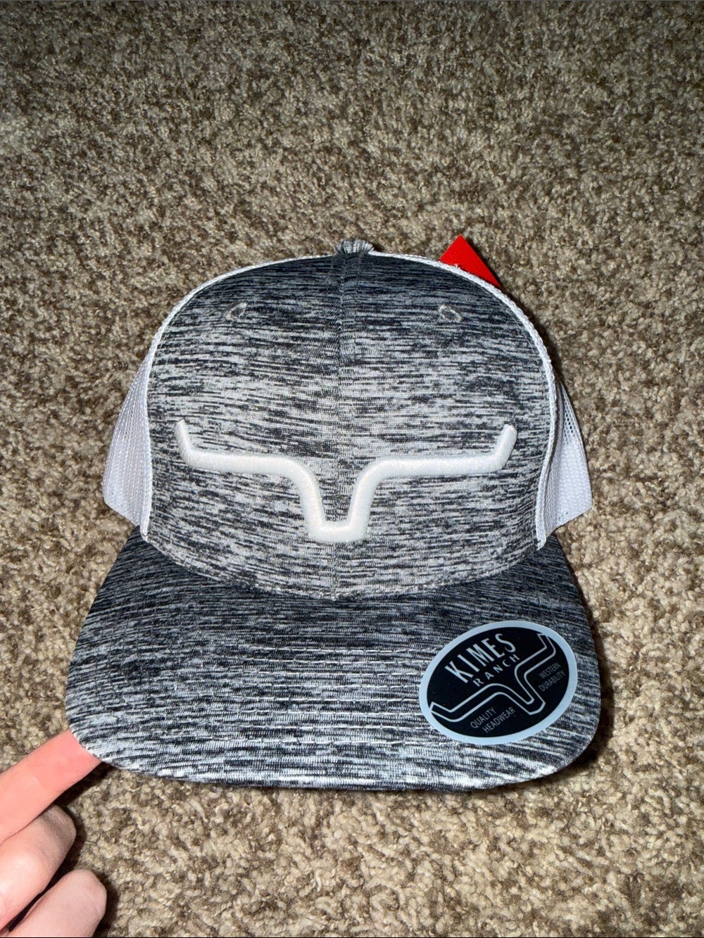 Kimes Ranch Gray men’s cap